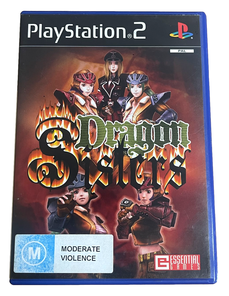 Dragon Sisters PS2 PAL  *No Manual* (Preowned)