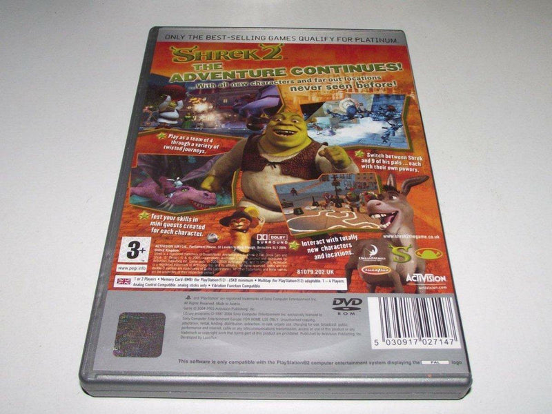 Shrek 2 PS2 (Platinum) PAL *Complete** (Preowned) - Games We Played