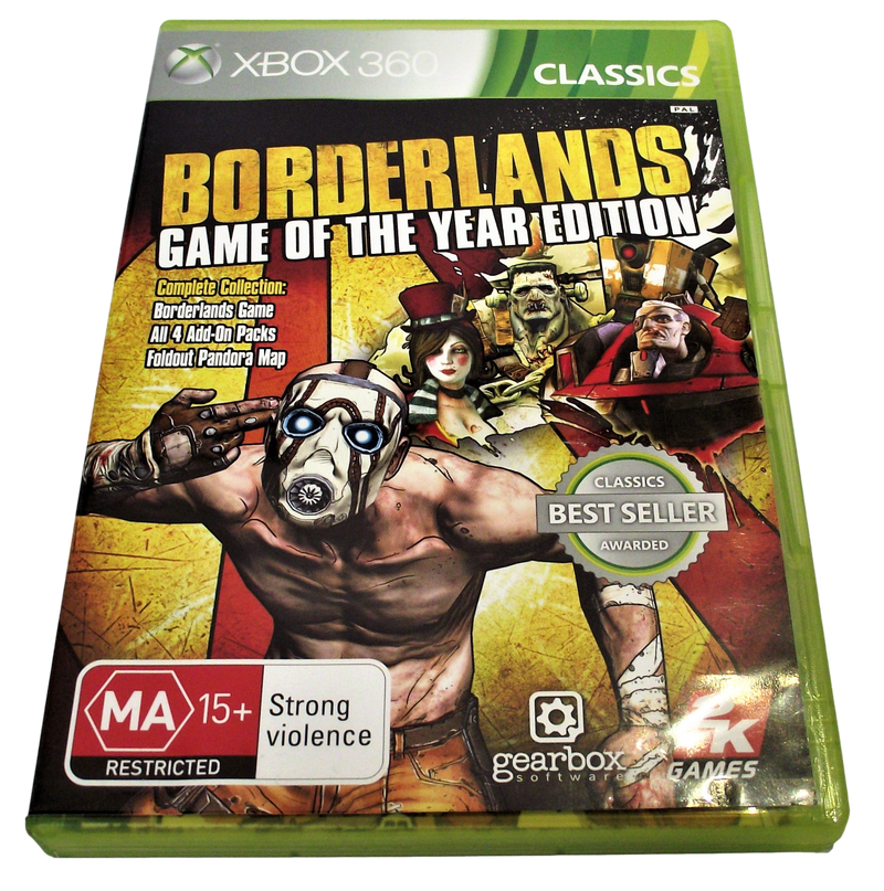 Borderlands GOTY XBOX 360 PAL (Pre-Owned)