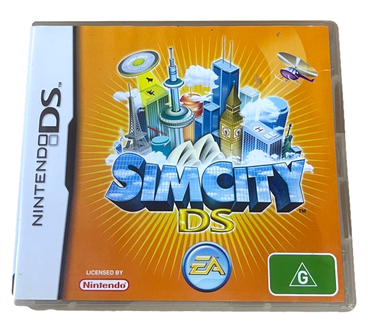 Sim City DS Nintendo DS 2DS 3DS Game *Complete* (Pre-Owned)