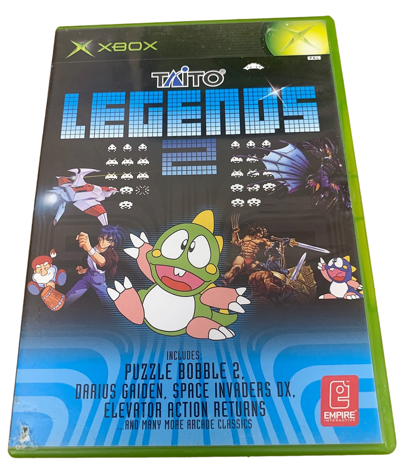Taito Legends 2 XBOX Original PAL *Complete* (Pre-Owned)