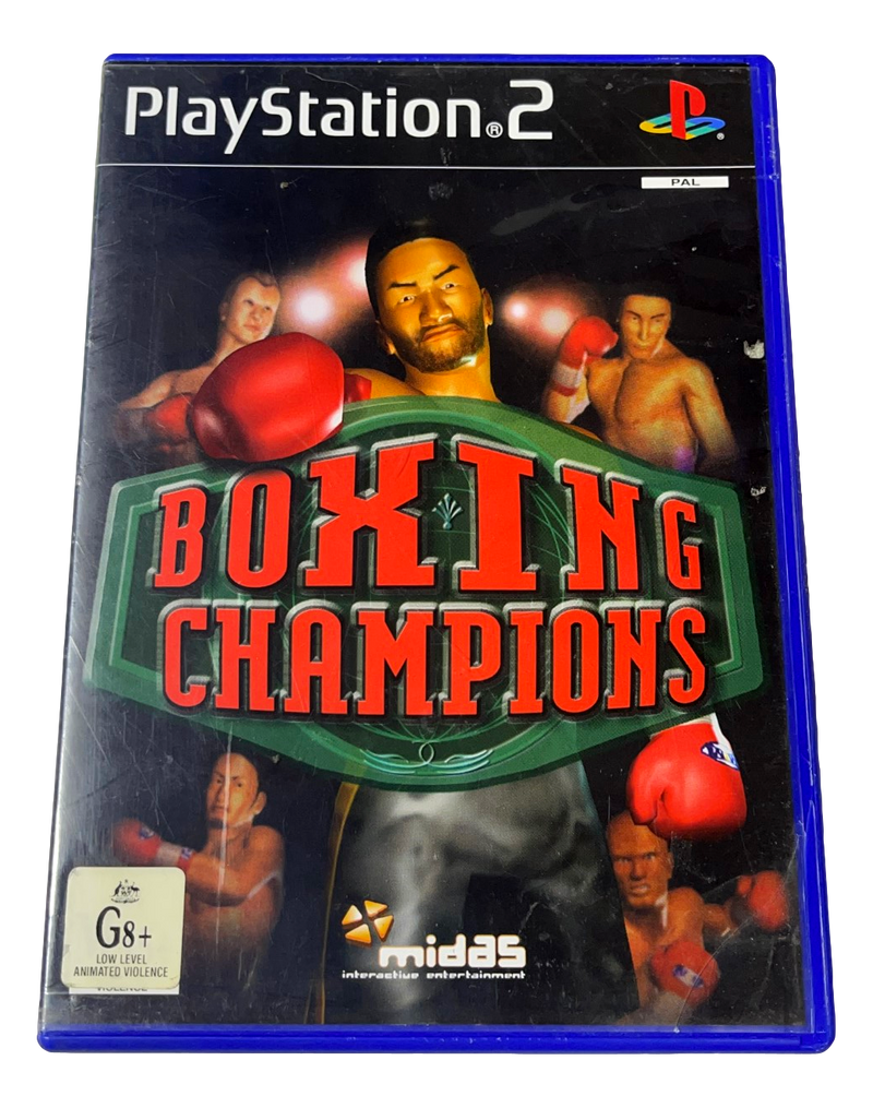 Boxing Champions PS2 PAL *No Manual* (Preowned)