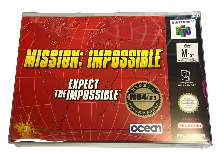 Mission Impossible Nintendo 64 N64 Boxed PAL *Complete* (Preowned)