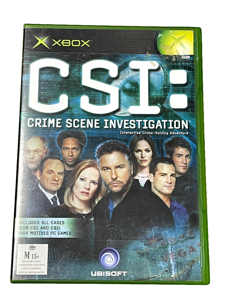 CSI Crime Scene Investigation XBOX Original PAL *Complete* (Pre-Owned)