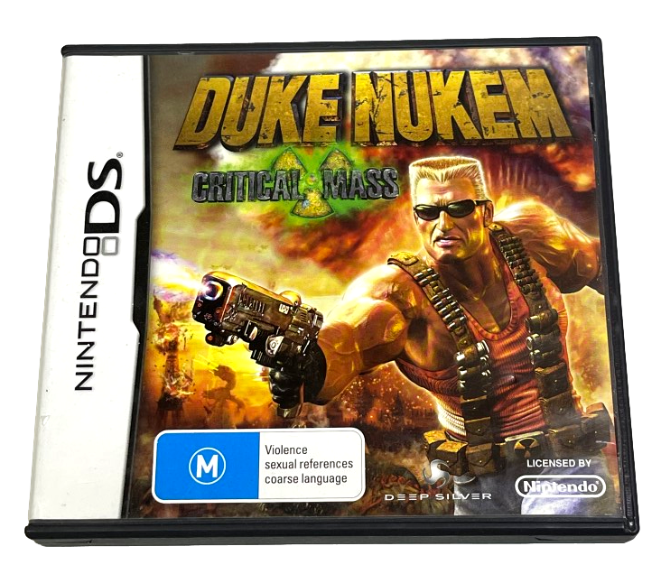 Duke Nukem Critical Mass DS 2DS 3DS Game *No Manual* (Pre-Owned)