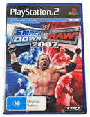 Smack Down Vs Raw 2007 PS2 PAL *No Manual* (Preowned)