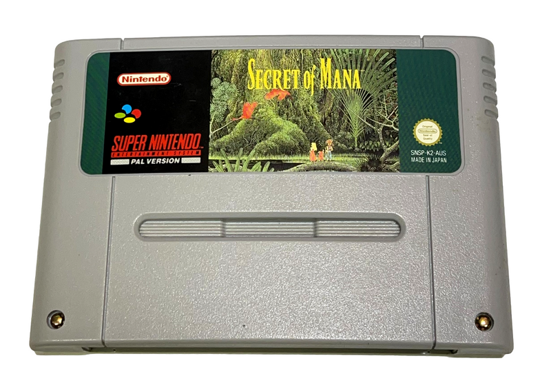 Secret of Mana Nintendo SNES Boxed PAL *No Manual* (Preowned)