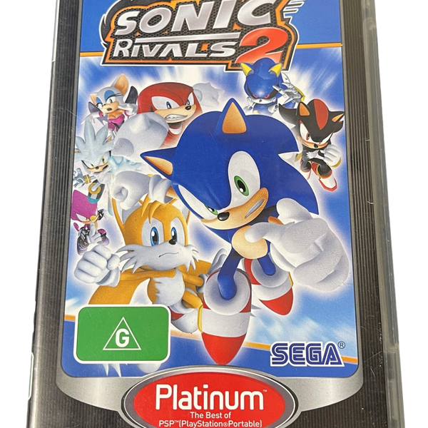 Sonic Rivals 2 Pour PSP – Boîte Avec Notice, Version Française PAL, Excellent état !