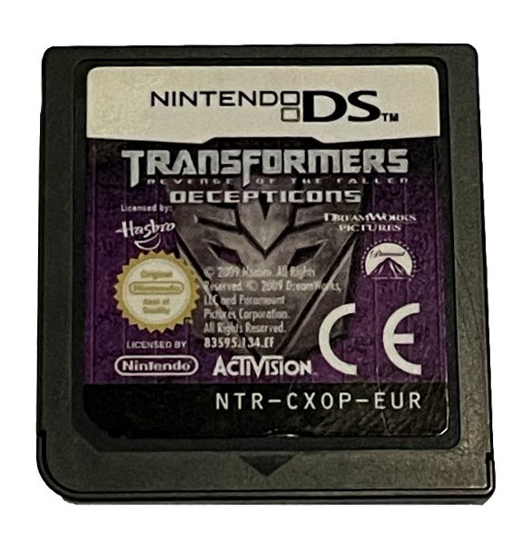 Transformers Revenge of the Fallen Decepticons' Nintendo DS 2DS 3DS Game *Cartridge Only* (Preowned)