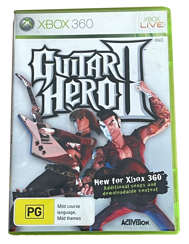 Guitar Hero II XBOX 360 PAL XBOX360 (Preowned)