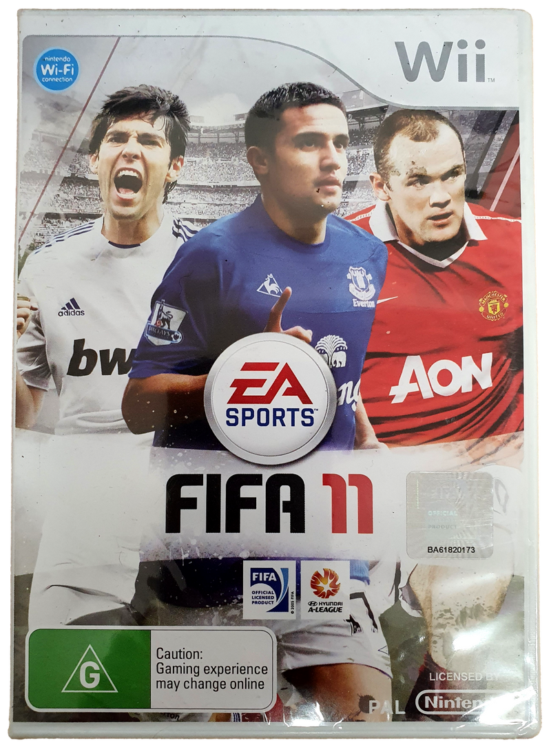 FIFA 11 Nintendo Wii PAL Wii U Compatible *Sealed*