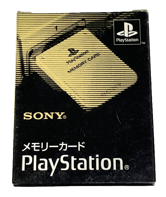 Boxed Genuine Sony Playstation 1 Memory Card 1MB Grey PS1 Official