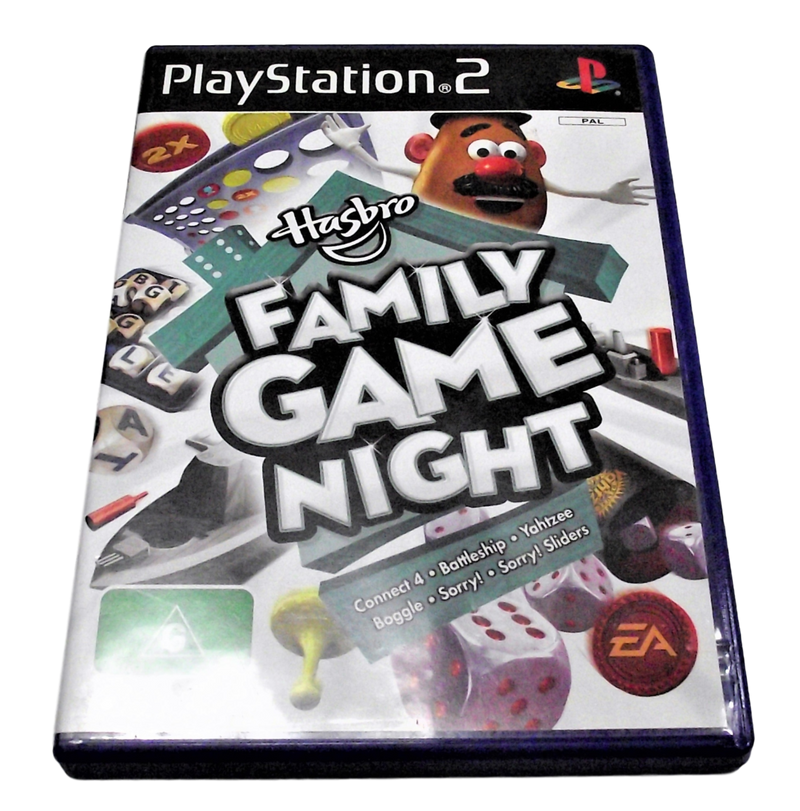 Hasbro Family Game Night PS2 PAL *Complete* (Preowned)