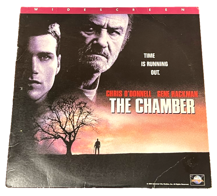 The Chamber  Laserdisc - Chris O'Donnell Gene Hackman