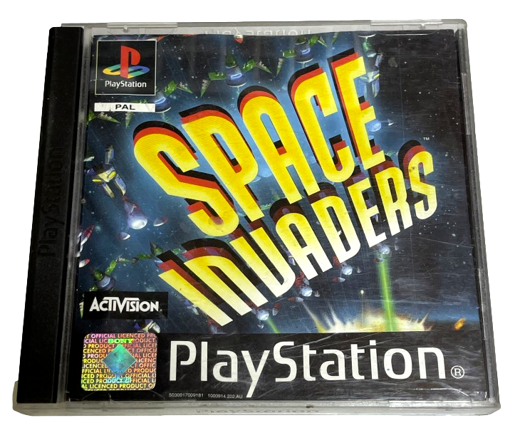 Space Invaders PS1 PS2 PS3 PAL *Complete* (Preowned)