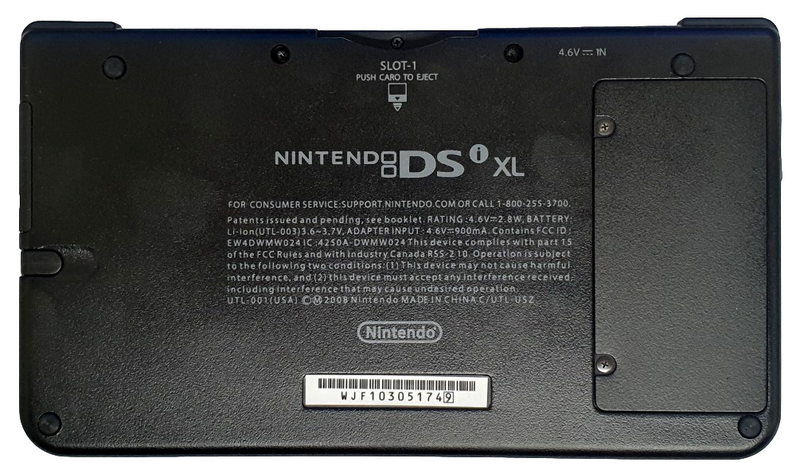 Midnight Blue Nintendo DSI XL Console + USB Charger (Refurbished)