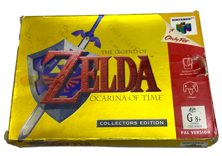 The Legend of Zelda Ocarina of Time Nintendo 64 N64 Boxed PAL *Complete* (Preowned)