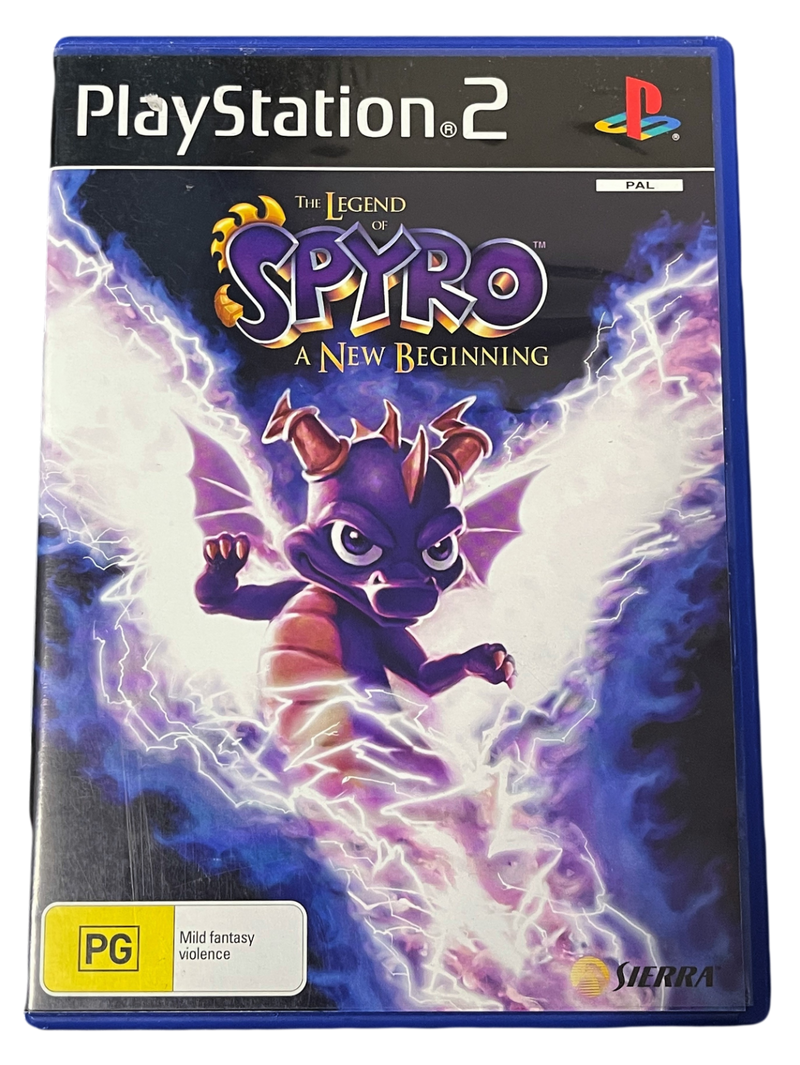 The Legend Of Spyro A New Beginning PS2 PAL *Complete* (Preowned)