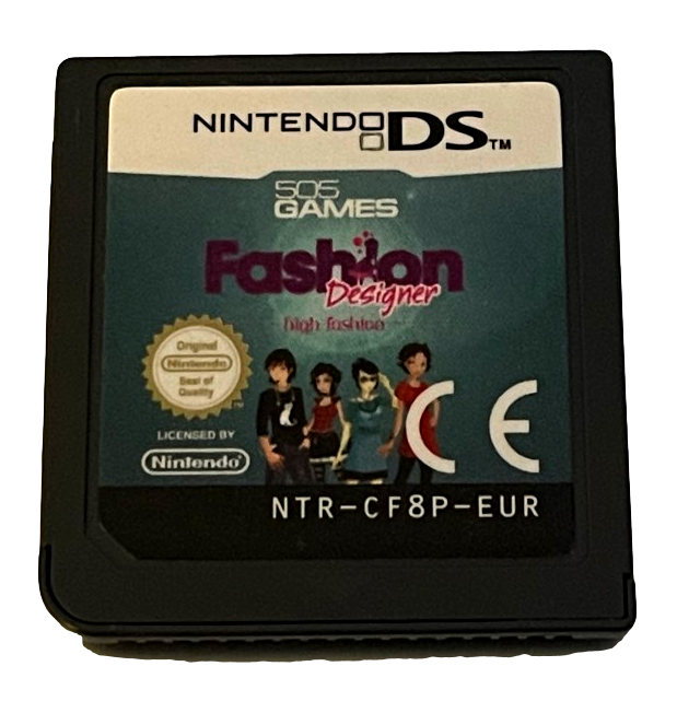 Fashion Designer High Fashion Nintendo DS 2DS 3DS Game *Cartridge Only* (Pre-Owned)