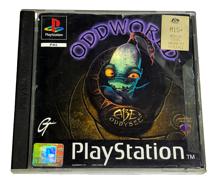 Oddworld Abe's Oddysee PS1 PS2 PS3 PAL *Complete* (Preowned)