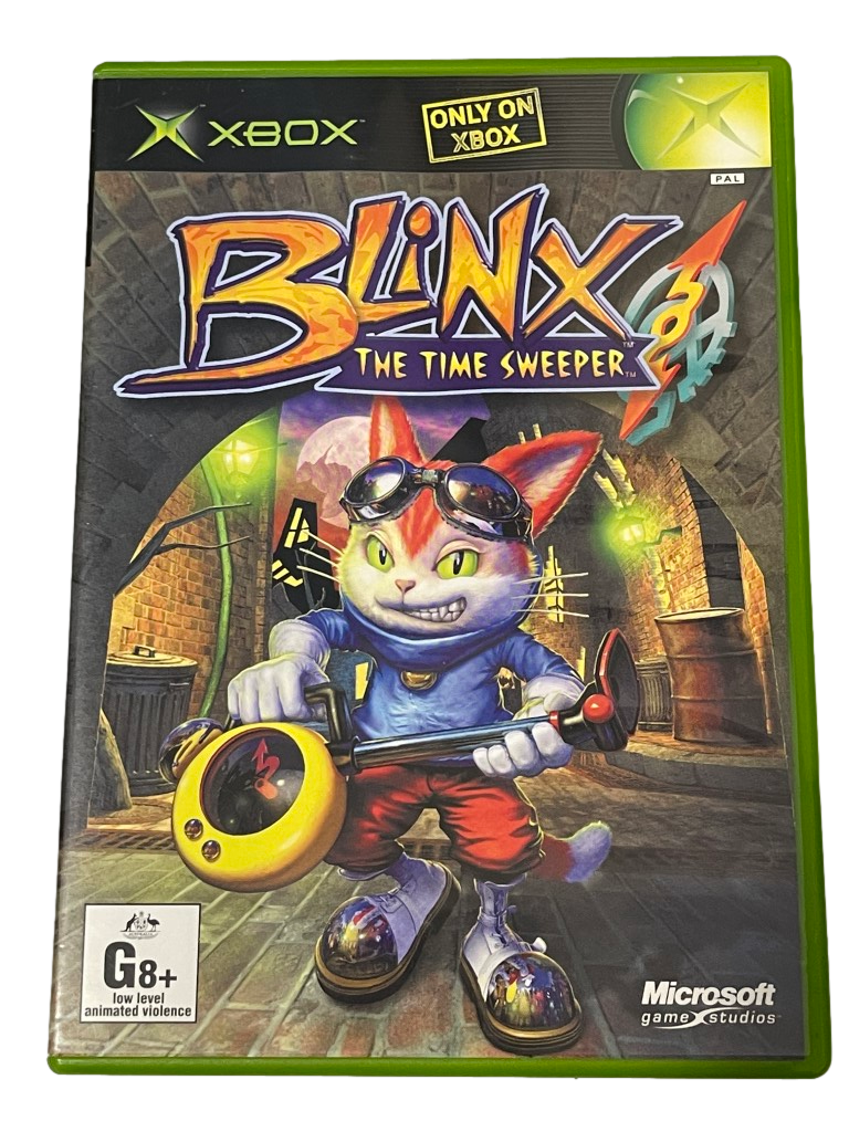 Blinx The Time Sweeper XBOX PAL *No Manual*