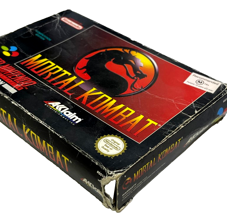 Mortal Kombat Nintendo SNES Boxed PAL *Complete* (Preowned)