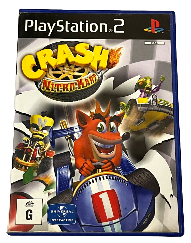 Crash Nitro Kart Sony PS2 PAL *Complete* (Preowned)