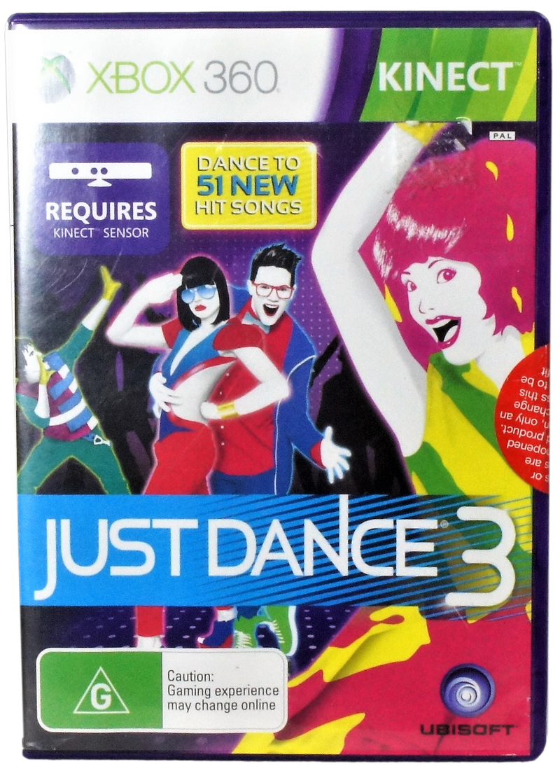 Just Dance 3 XBOX 360 PAL *Sealed* XBOX360