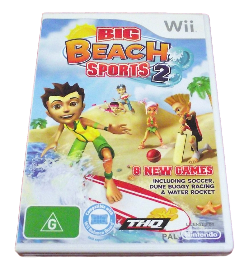 Big Beach Sports 2 Nintendo Wii PAL *Complete*(Preowned)