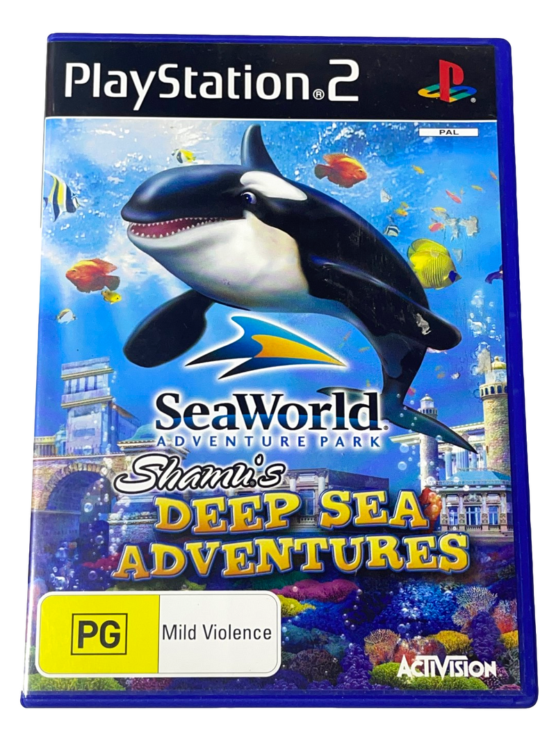 Shamu's Deep Sea Adventures PS2 PAL *No Manual* (Preowned)