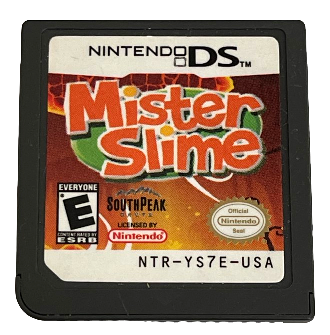 Mister Slime Nintendo DS 2DS 3DS Game *Cartridge Only* (Preowned)