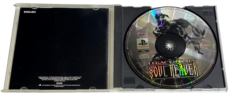 Legacy of Kain: Soul Reaver PS1 PS2 PS3 PAL *Disk and Manual Only* (Preowned)