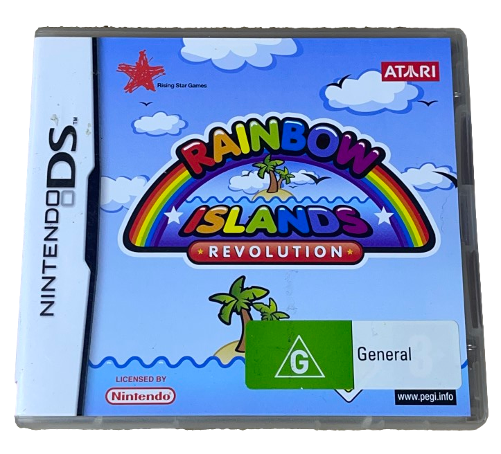 Rainbow Islands Revolution Nintendo DS 3DS Game *Complete* (Pre-Owned)