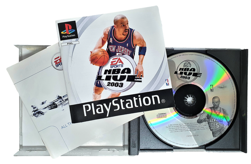 NBA Live 2003 PS1 PS2 PS3 PAL *Complete* (Pre-Owned)