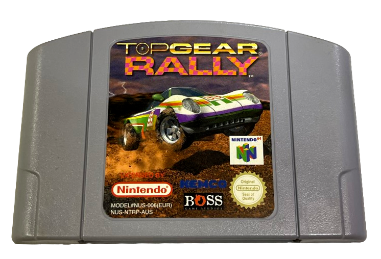 Top Gear Rally Nintendo 64 N64 Boxed PAL *Complete* (Preowned)