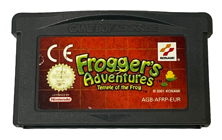 Frogger Adventures Temple of the Frog Nintendo Gameboy Advance Genuine Cartridge (Preowned)