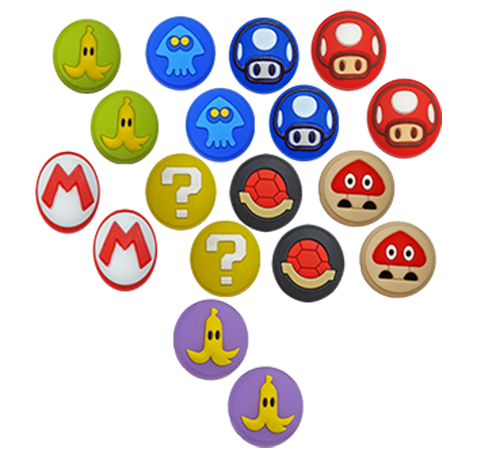 Thumb Grips x 2 For Switch/Switch Lite & N64 Cover Caps Mario - Games We Played
