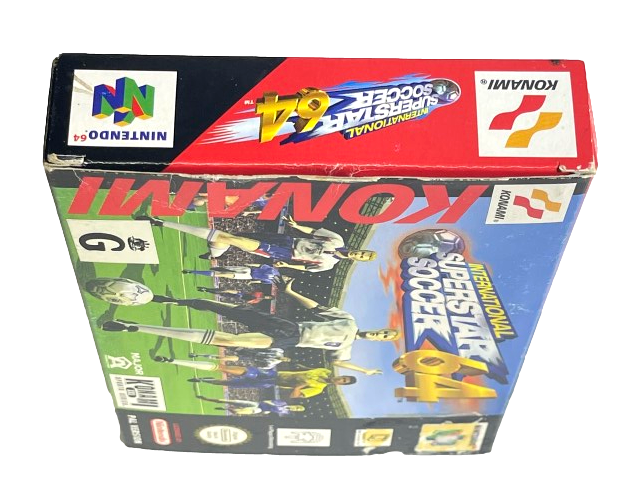 International Superstar Soccer 64 Nintendo 64 N64 Boxed PAL *Complete* (Preowned)