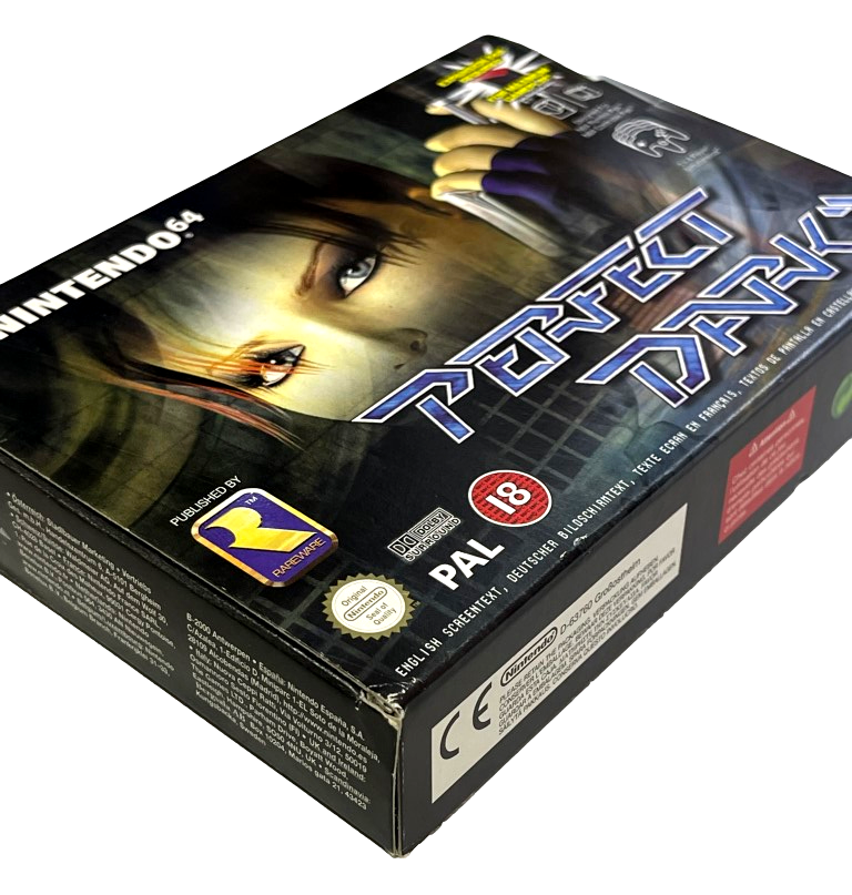 Perfect Dark Nintendo 64 N64 Boxed PAL *Complete* (Minty) Euro (Preowned)