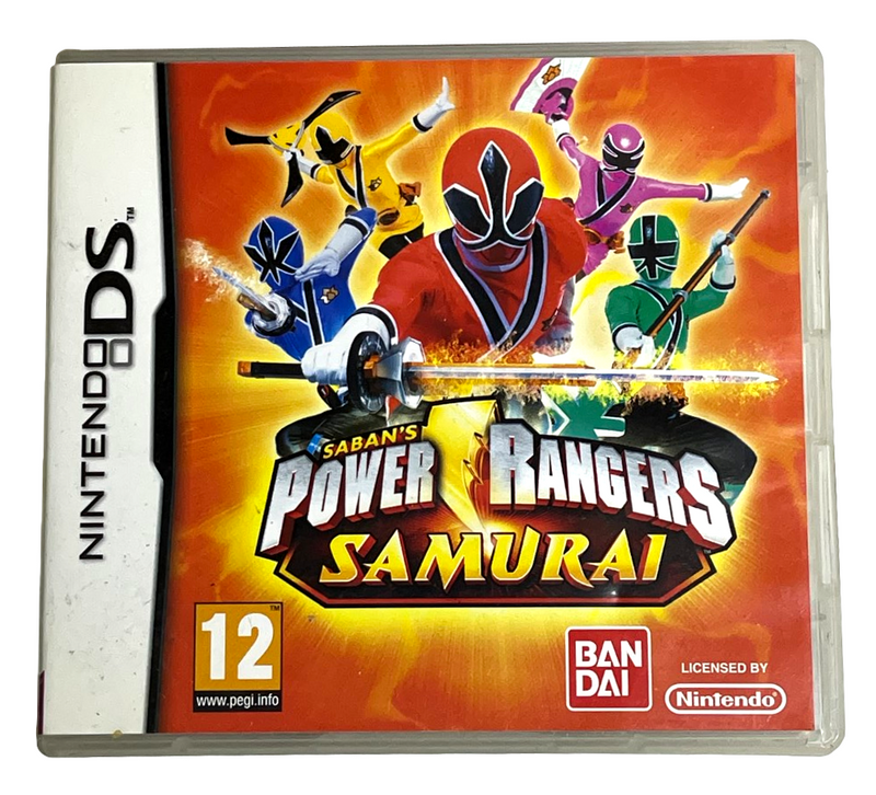 Saban's Power Ranger Samurai Nintendo DS 2DS 3DS Game *Complete* (Preowned)