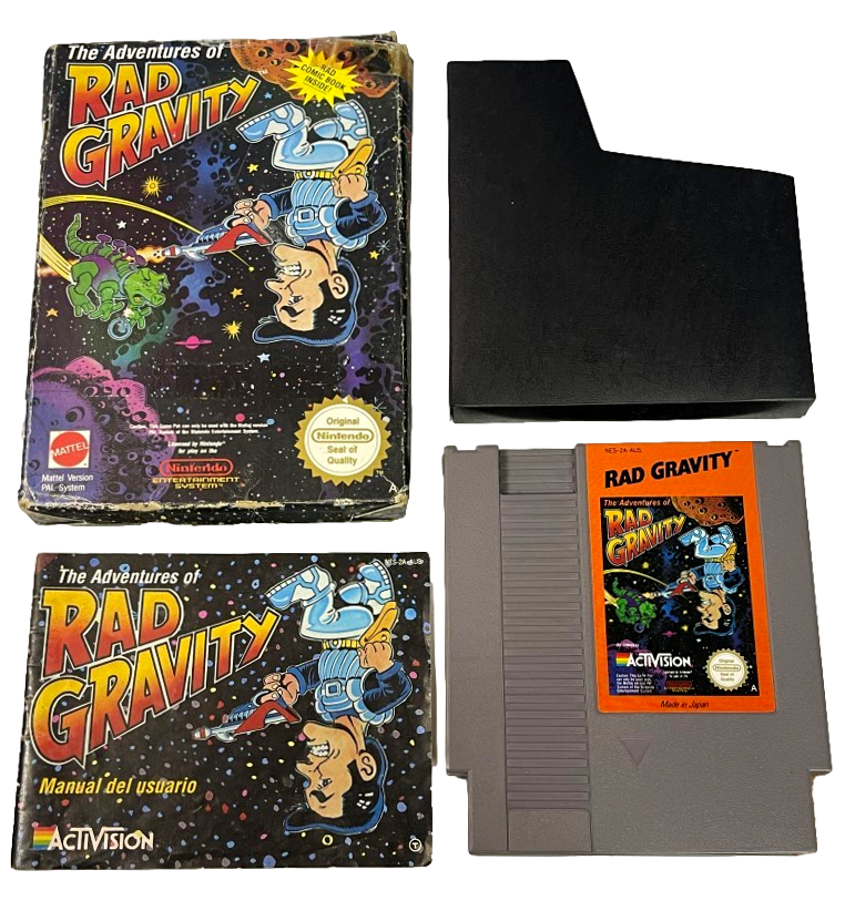 Rad Gravity Nintendo NES Boxed PAL *No Manual* (Preowned)