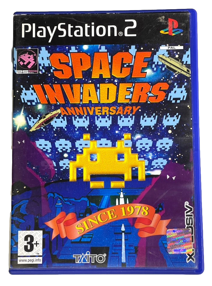 Space Invaders Anniversary PS2 PAL *No Manual* (Preowned)