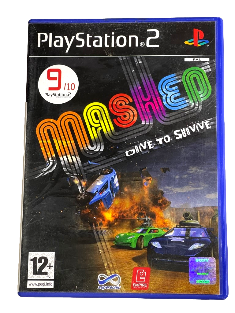 Mashed Drive to Survive PS2 PAL *Complete* (Preowned)