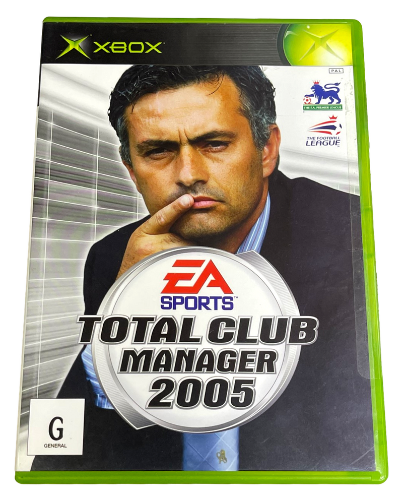 Total Club Manager 2005 Xbox Original PAL *Complete* (Preowned)