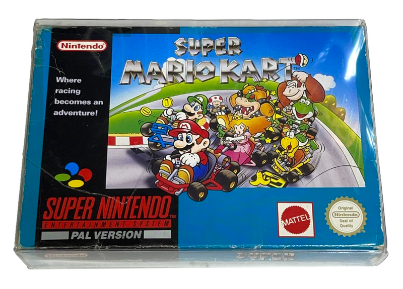 Super Mario Kart Nintendo SNES Boxed PAL *Complete*