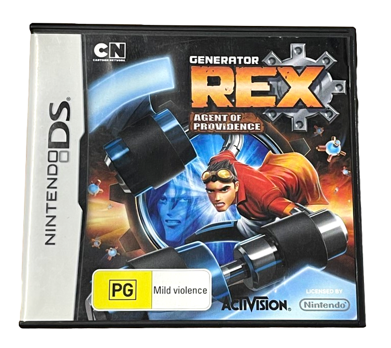 Generator Rex Agent Of Providence DS 2DS 3DS Game *Complete* (Pre-Owned)