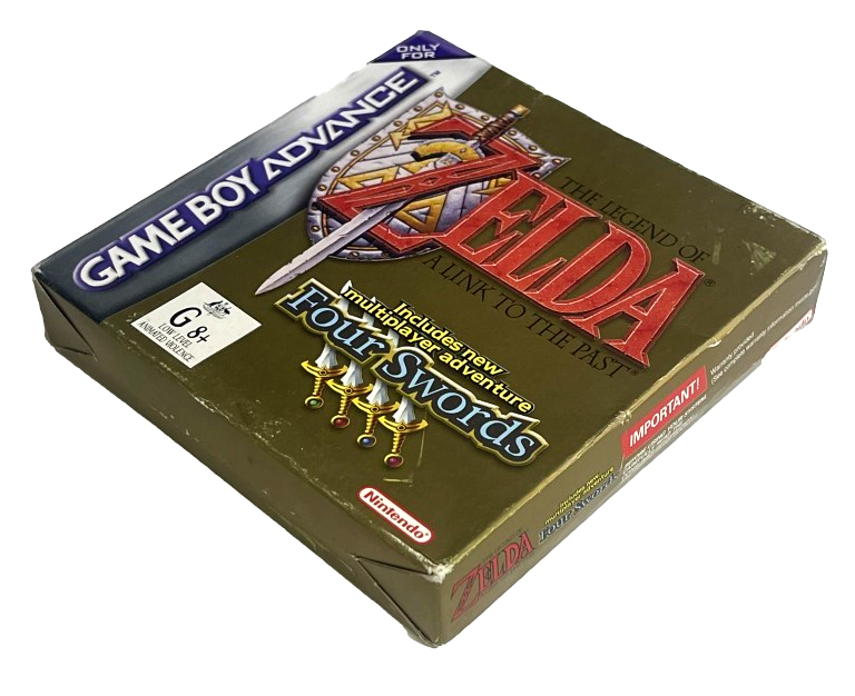 The Legend of Zelda Four Swords Gameboy Advanced GBA *Manual* Boxed (Preowned)