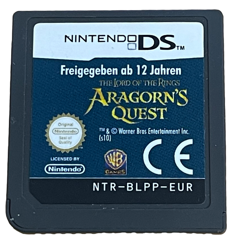 Lord of the Rings Aragon's Quest Nintendo DS 2DS 3DS *Cartridge Only* (Preowned)