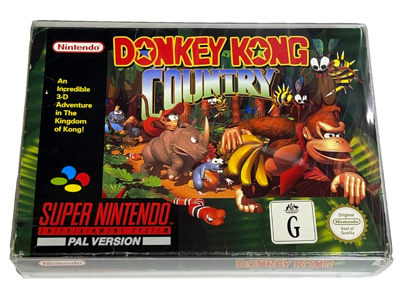 Donkey Kong Country Nintendo SNES Boxed PAL *Complete*