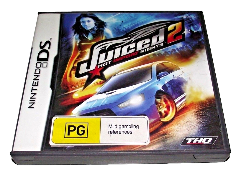 Juiced 2 Hot Import Nights DS 2DS 3DS Game *Complete* (Pre-Owned)